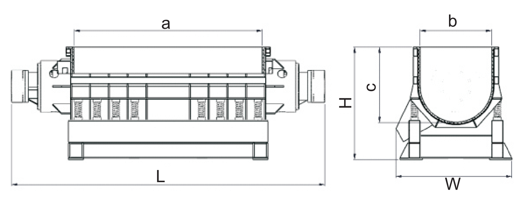 Type A Long Groove Vibrating Finishing Machine