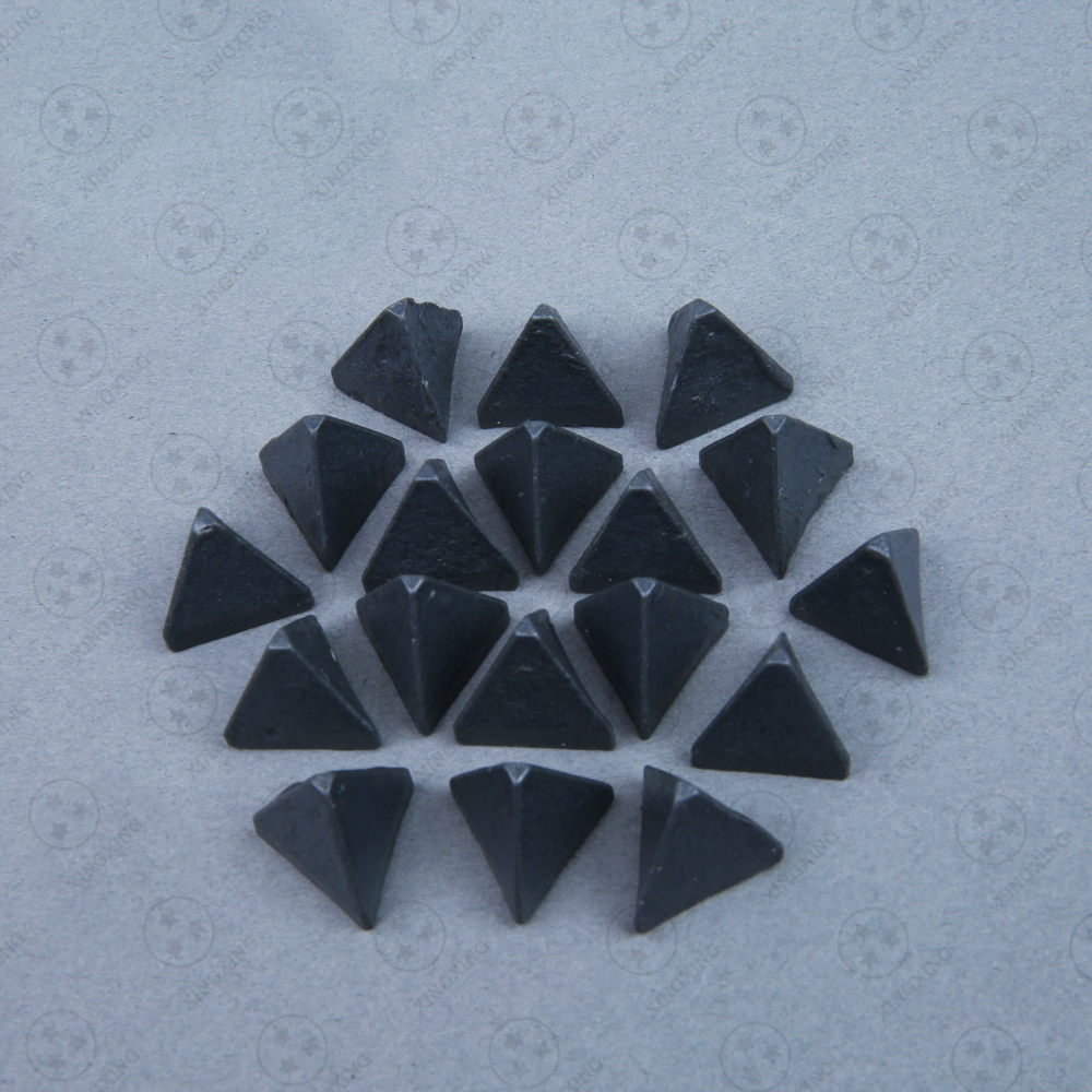 Resin Polishing Block - Tetrahedron (Black)
